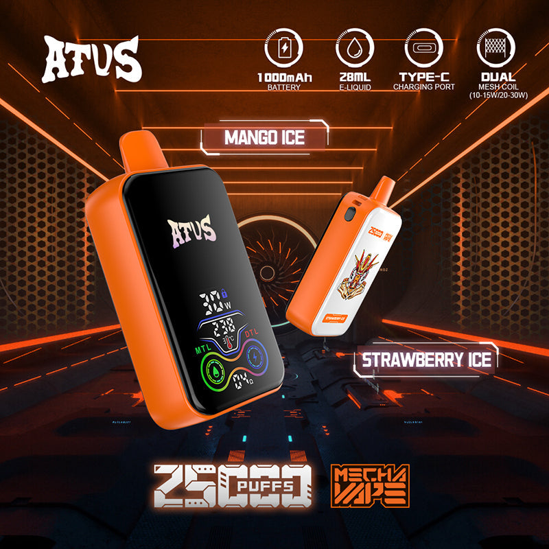 ATVS Mecha 25000 Puffs Disposable Vape Wholesale - VZVAPE
