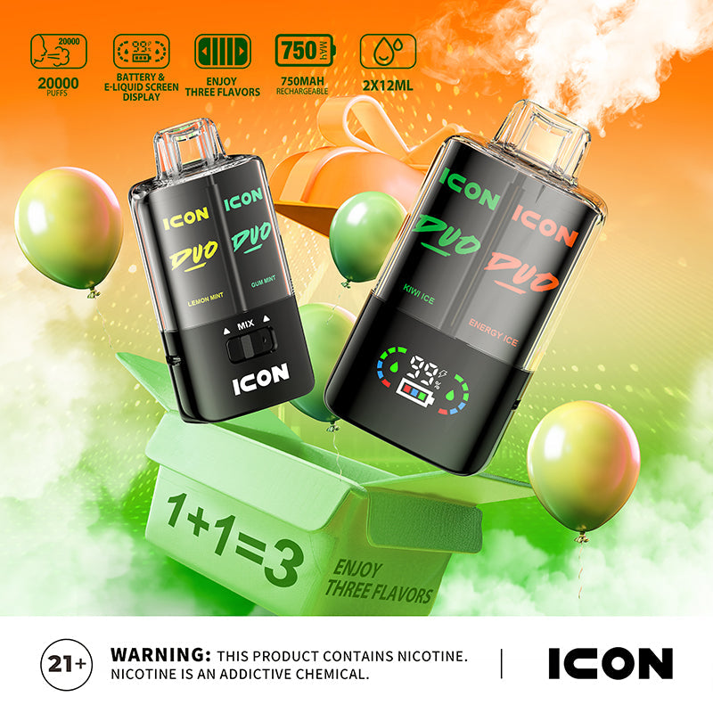 PRIMA ICON DUO 20000 Puffs Disposable Vape Wholesale - VZVAPE