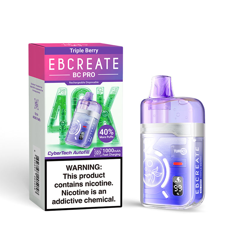 EU Warehouse EBCREATE BC PRO 40000 Puffs Disposable Vape Wholesale - [VapzVape]