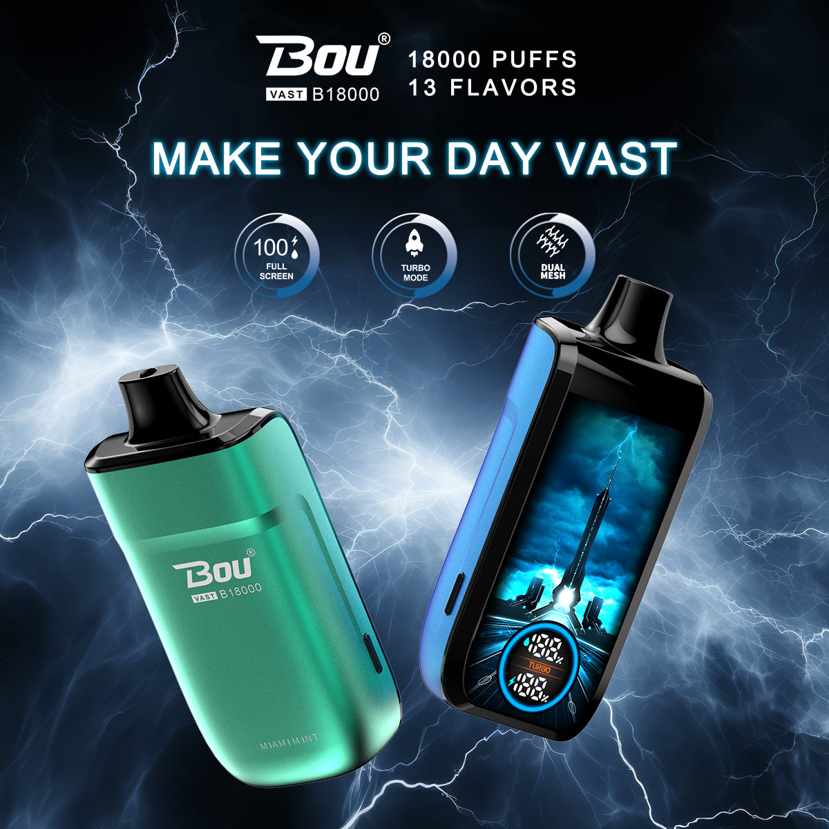 BOU VAST 18000 Puffs Disposable Vape Wholesale - Vapz Vape Wholesale