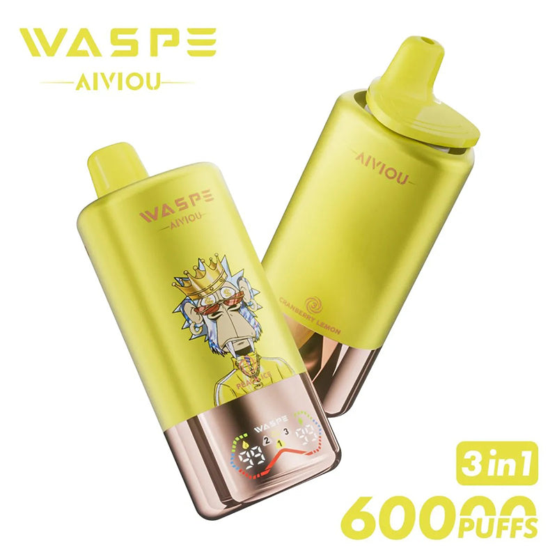 WASPE 3in1 60000 Puffs Disposable Vape Wholesale - Vapz Vape Wholesale