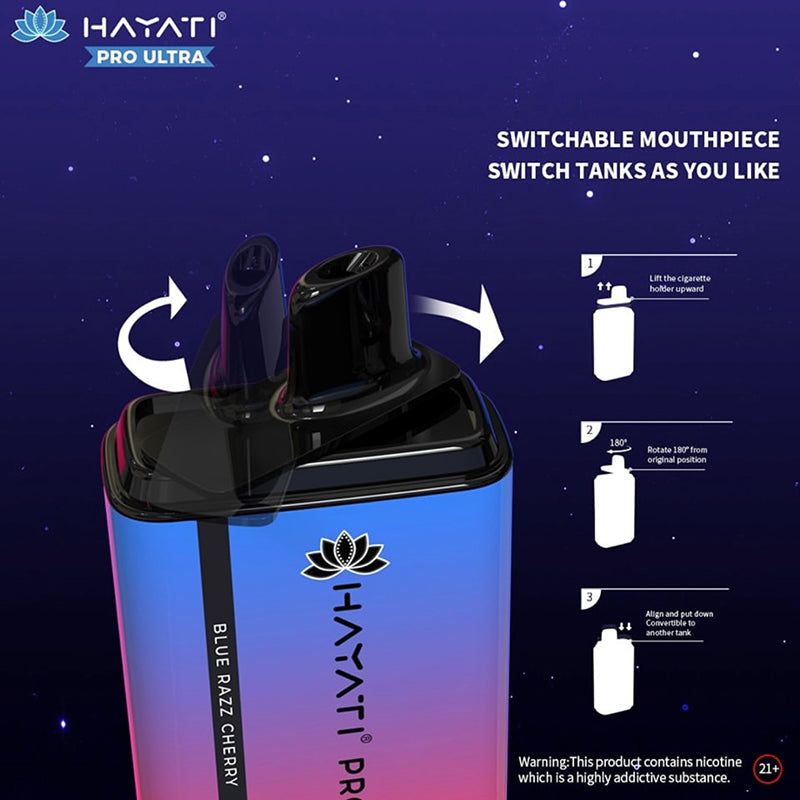 HAYATI PRO ULTRA 15000 Puffs Disposable Vape Wholesale - [VzVape.com]