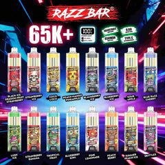 Razz Bar 65k+ Puffs Disposable Vape Wholesale - [VzVape.com]