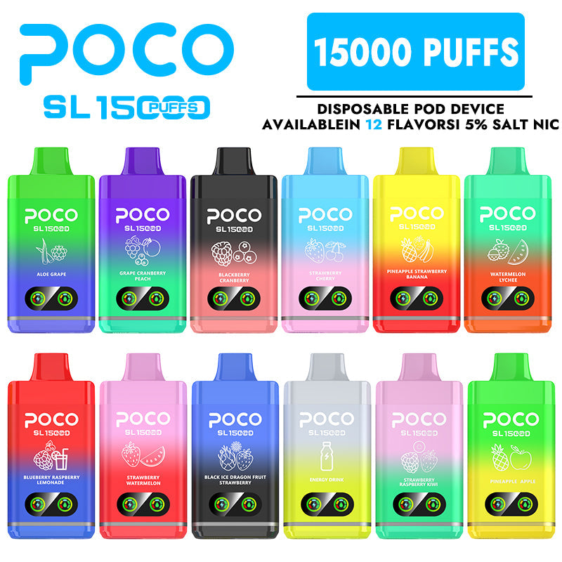 EU Warehouse POCO SL 15000 Puffs Disposable Vape Wholesale - [VzVape.com]