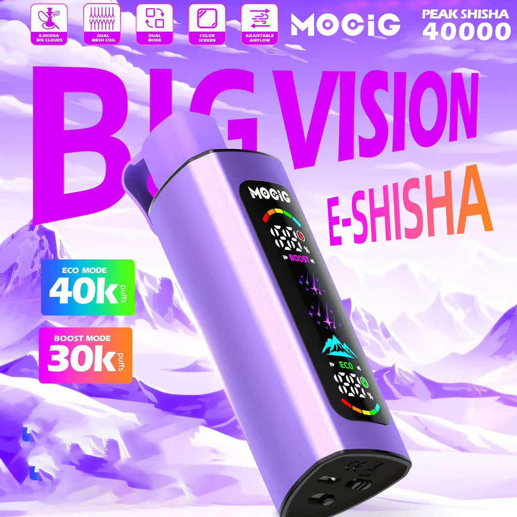 MOCIG PEAK SHIASHA 40000 Puffs Disposable Vape Wholesale - Vapz Vape Wholesale