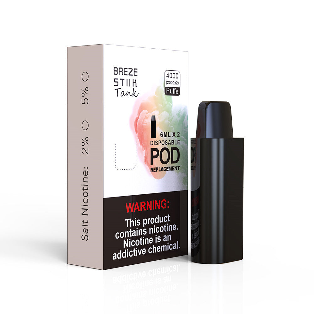 Breze Stiik Tank (2000 puffs) pod Device Vape Wholesale - VZVAPE