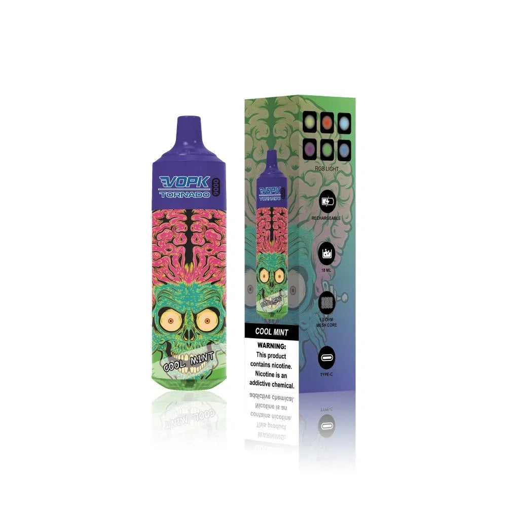 VOPK TORNADO 9000 Puffs Disposable Vape Wholesale - Vapz Vape Wholesale