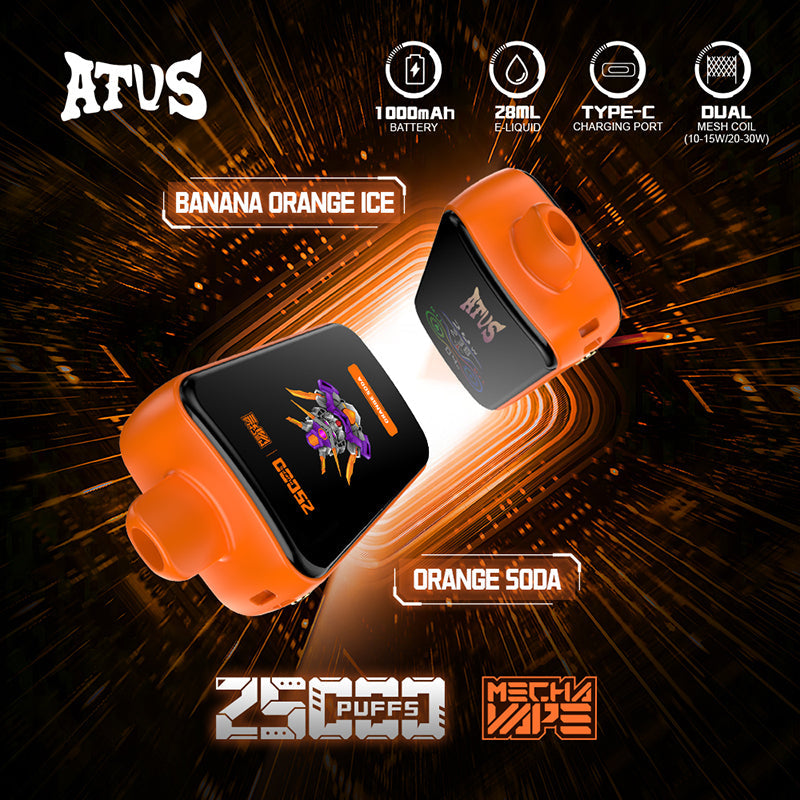 ATVS Mecha 25000 Puffs Disposable Vape Wholesale - Vapz Vape Wholesale