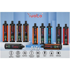 YUOTO DIGI 15000 Puffs Disposable Vape Wholesale - VZVAPE