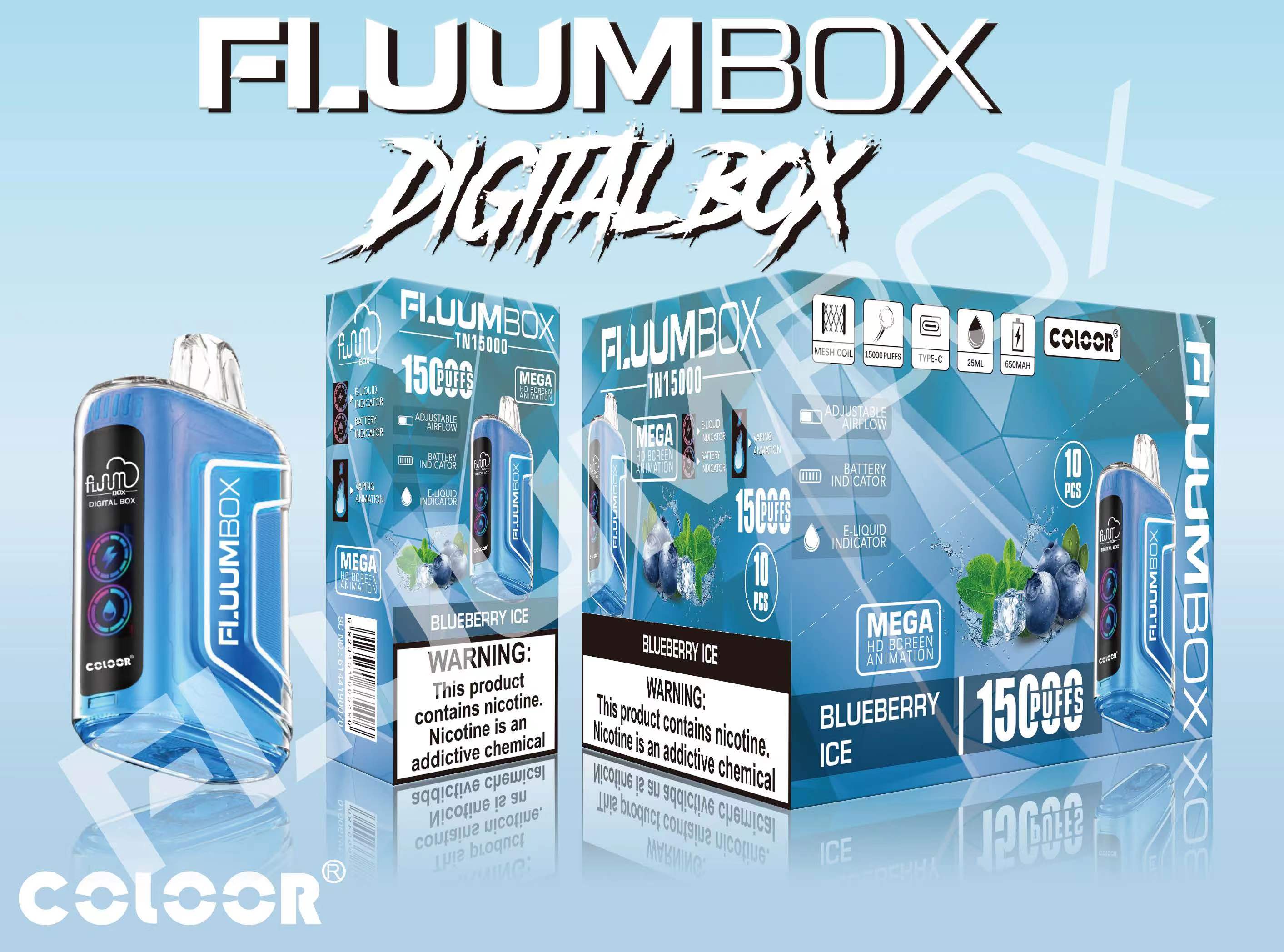 FLUUM BOX 15000 Puffs Disposable Vape Wholesale - VZVAPE