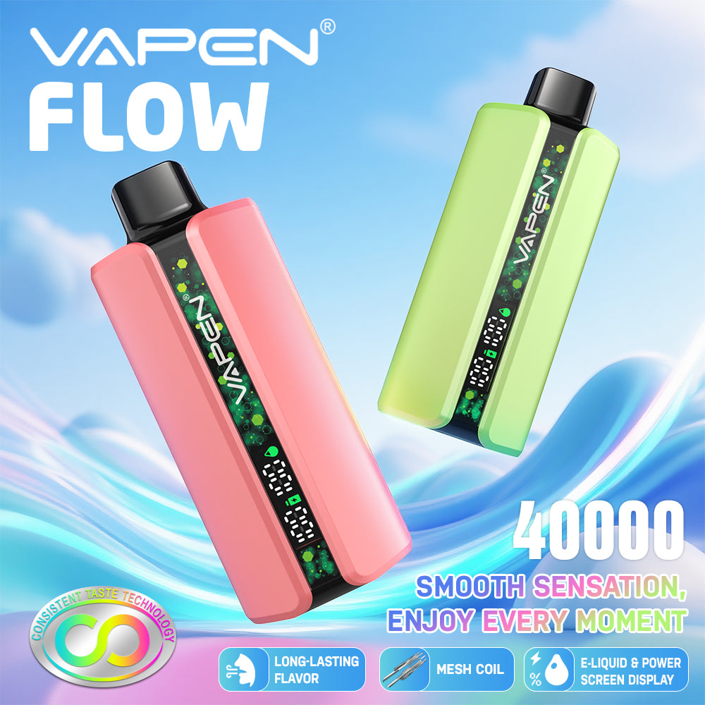 EU Warehouse VAPEN FLOW 40000 Puffs Disposable Vape Wholesale VzVape Wholesale EU Warehouse VAPEN FLOW 40000 Puffs Disposable Vape Wholesale VzVape Wholesale