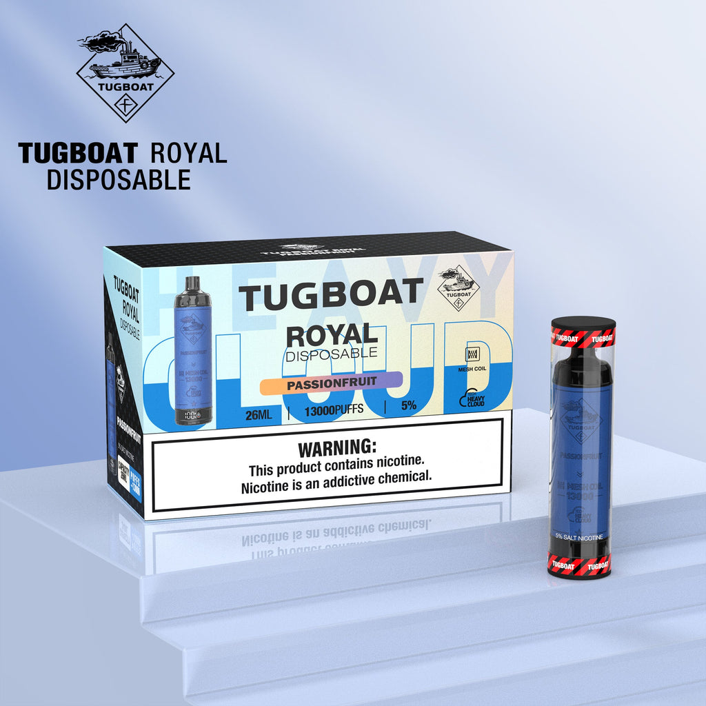 TUGBOAT Royal  13000 Puffs Disposable Vape Wholesale - Vapz Vape Wholesale