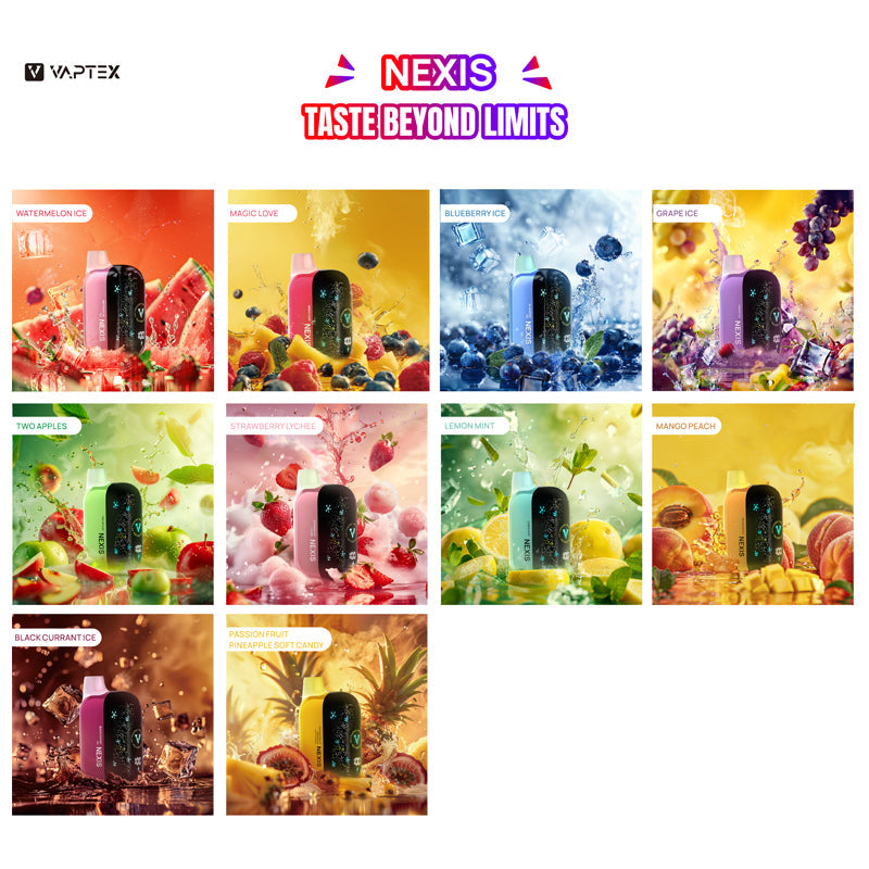 VAPTEX NEXIS 20000 Puffs Disposable Vape Wholesale - Vapz Vape Wholesale