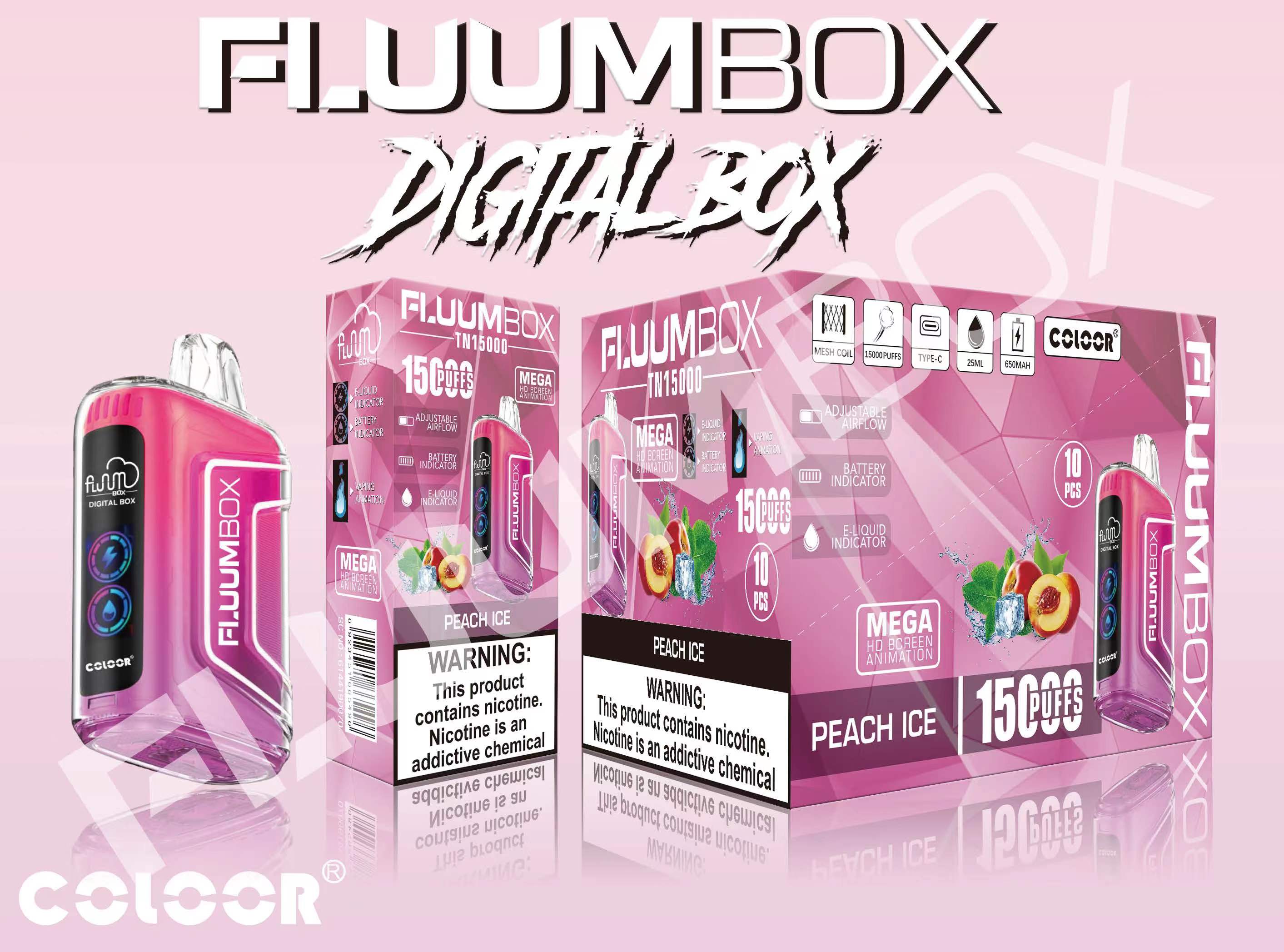 FLUUM BOX 15000 Puffs Disposable Vape Wholesale - VZVAPE