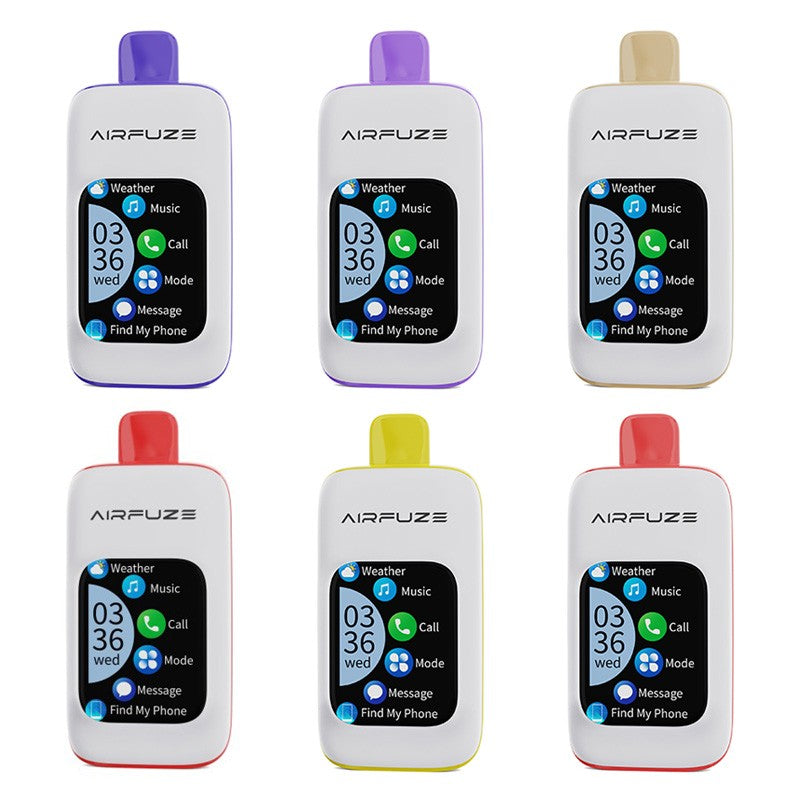 Airfuze 30000 Puffs Bluetooth Touch Screen Disposable Vape Wholesale - Vapz Vape Wholesale