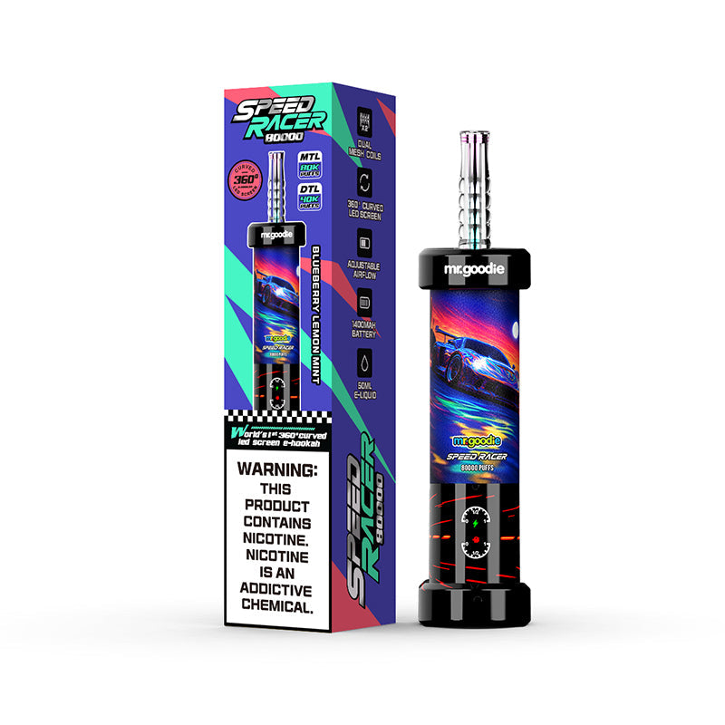 Mr.Goodie Speed Racer 80000 Puffs Disposable Vape Wholesale - Vapz Vape Wholesale