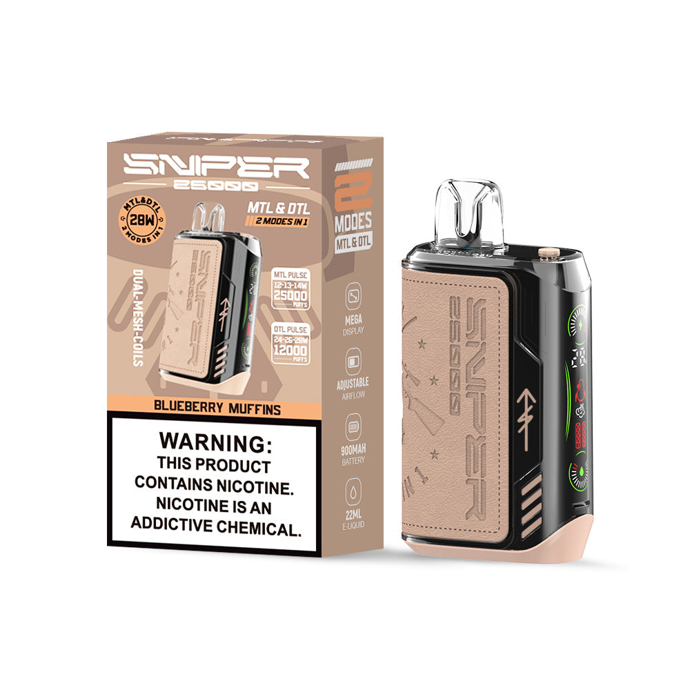 VAPMOD Sniper 25000 Puffs Disposable Vape Wholesale - Vapz Vape Wholesale