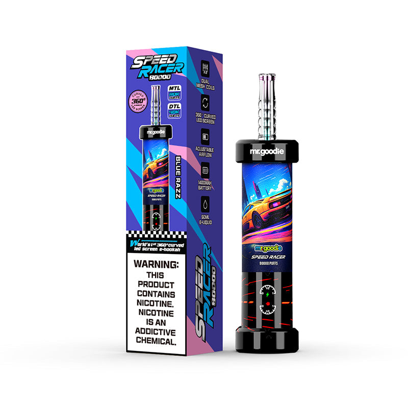 Mr.Goodie Speed Racer 80000 Puffs Disposable Vape Wholesale - Vapz Vape Wholesale