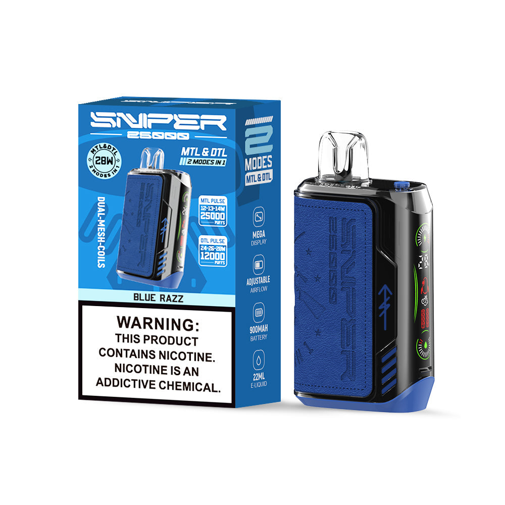 VAPMOD Sniper 25000 Puffs Disposable Vape Wholesale - Vapz Vape Wholesale