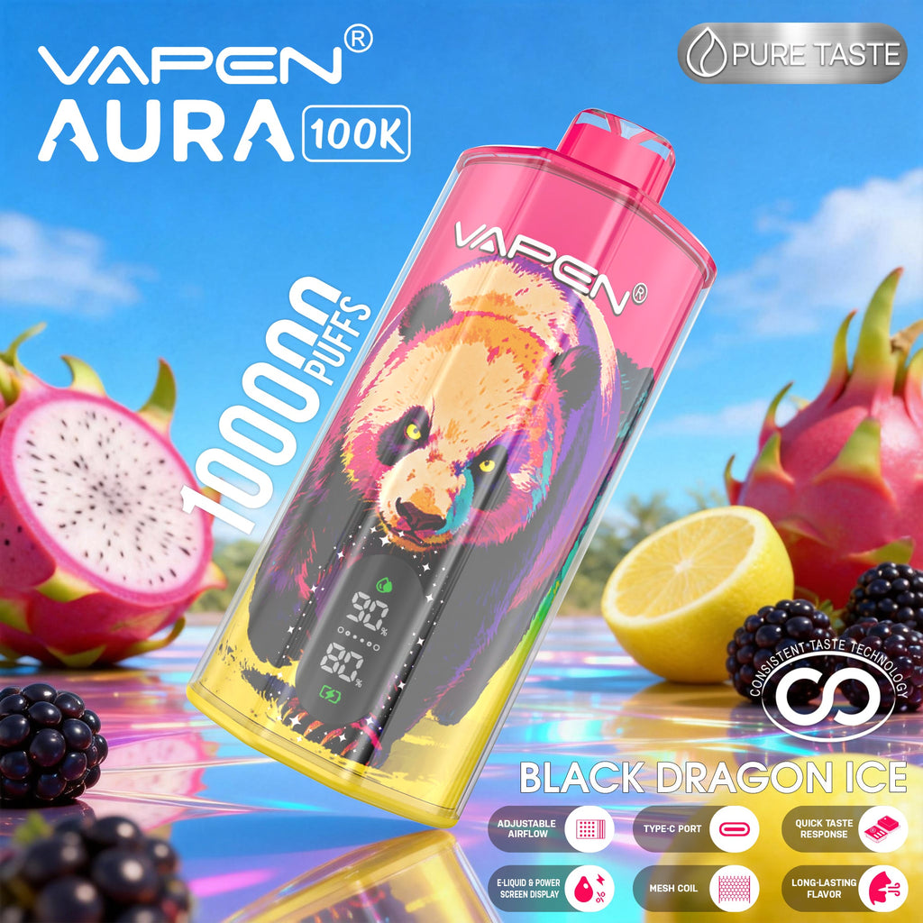 EU Warehouse VAPEN AURA 100K Puffs Disposable Vape Wholesale VzVape Wholesale EU Warehouse VAPEN AURA 100K Puffs Disposable Vape Wholesale VzVape Wholesale