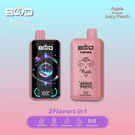 BOOD TWINS 46000 Puffs Disposable Vape Wholesale - VZVAPE