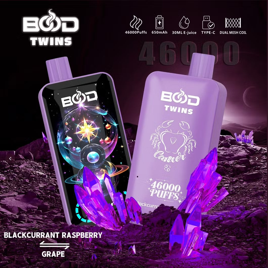 BOOD TWINS 46000 Puffs Disposable Vape Wholesale - Vapz Vape Wholesale