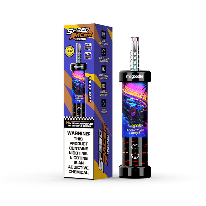 Mr.Goodie Speed Racer 80000 Puffs Disposable Vape Wholesale - Vapz Vape Wholesale
