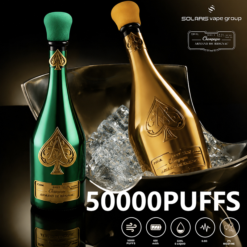 SOLARIS Champagne 50000 Puffs Disposable Vape Wholesale - [VapzVape]