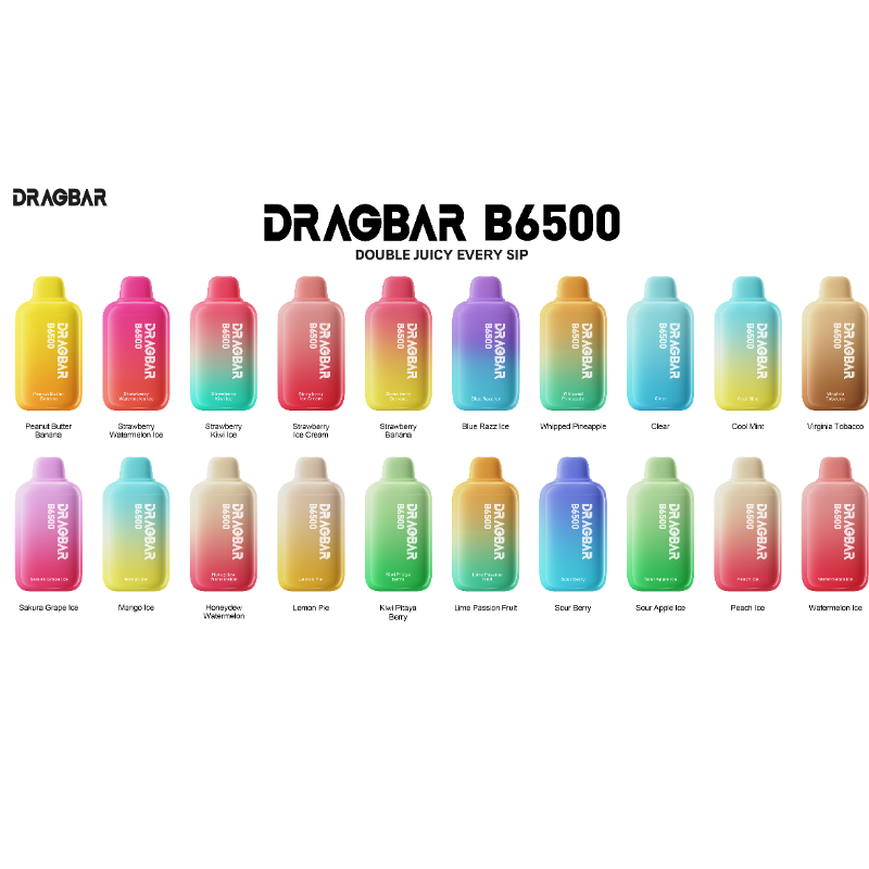 ZOVOO DRAGBAR B6500 Puffs Disposable Vape Wholesale - Vapz Vape Wholesale