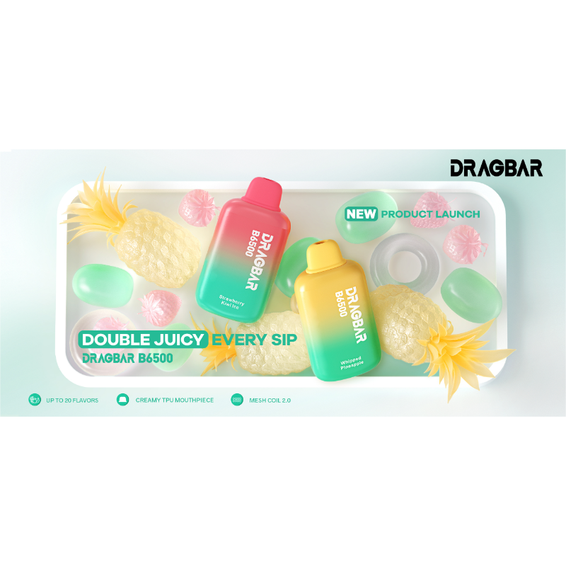 ZOVOO DRAGBAR B6500 Puffs Disposable Vape Wholesale - VZVAPE