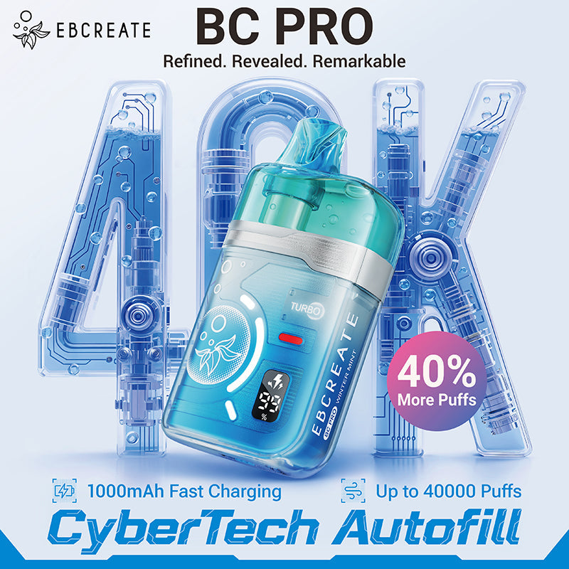 EU Warehouse EBCREATE BC PRO 40000 Puffs Disposable Vape Wholesale - [VapzVape]