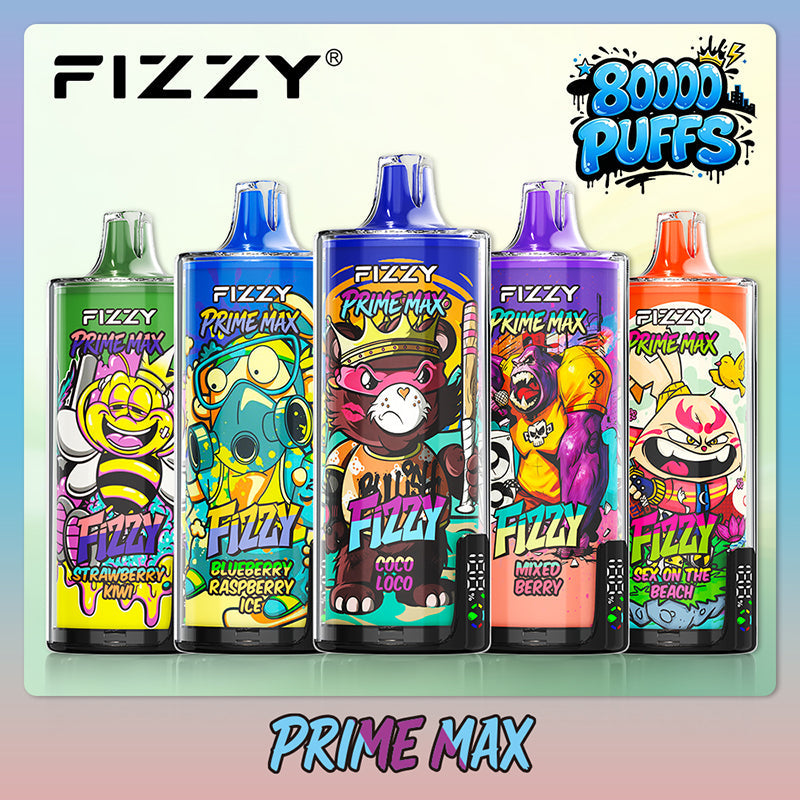 EU Warehouse FIZZY PRIME MAX 80000 Puffs Disposable Vape Wholesale - [VzVape.com]