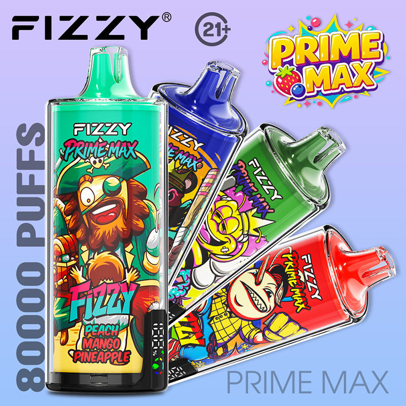 EU Warehouse FIZZY PRIME MAX 80000 Puffs Disposable Vape Wholesale - [VzVape.com]