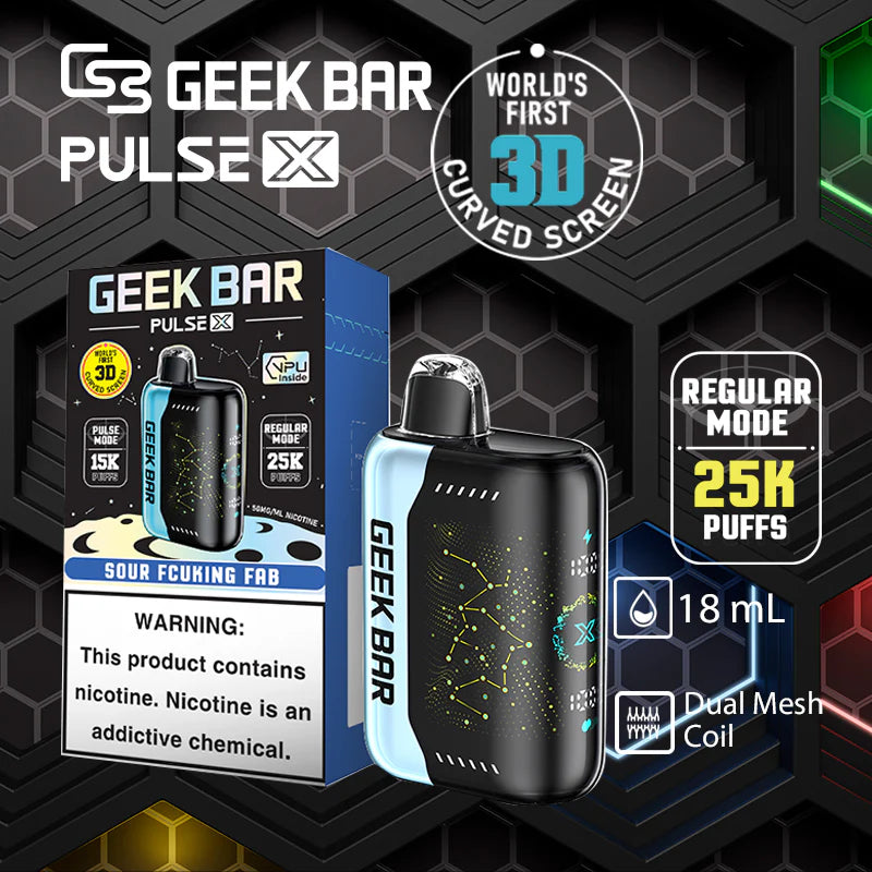Geek Bar Pulse X 25000 Puffs Disposable Vape Wholesale - Vapz Vape Wholesale