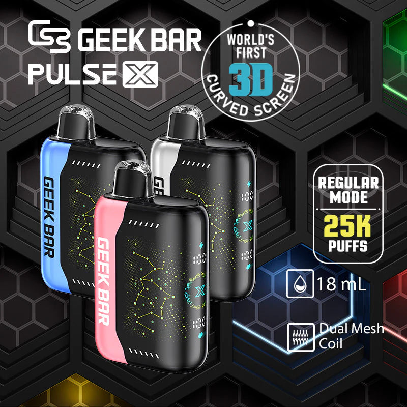 Geek Bar Pulse X 25000 Puffs Disposable Vape Wholesale - Vapz Vape Wholesale