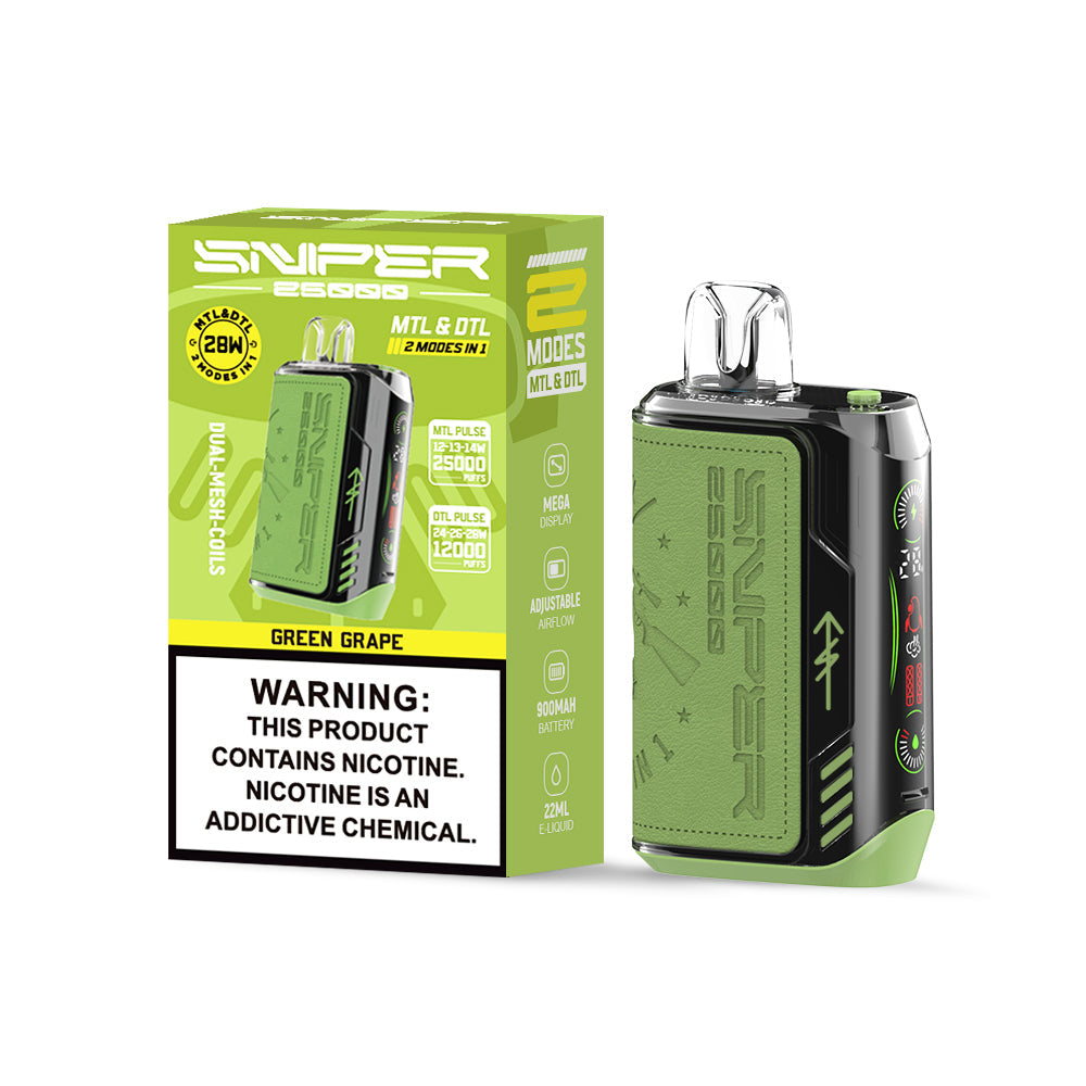 VAPMOD Sniper 25000 Puffs Disposable Vape Wholesale - Vapz Vape Wholesale