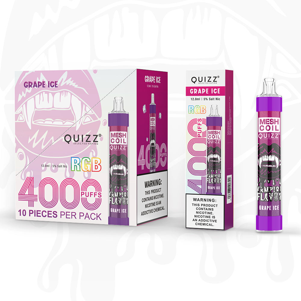 QUIZZ VAPMOD QD30Plus 4000Puffs Disposable Vape Wholesale - Vapz Vape Wholesale