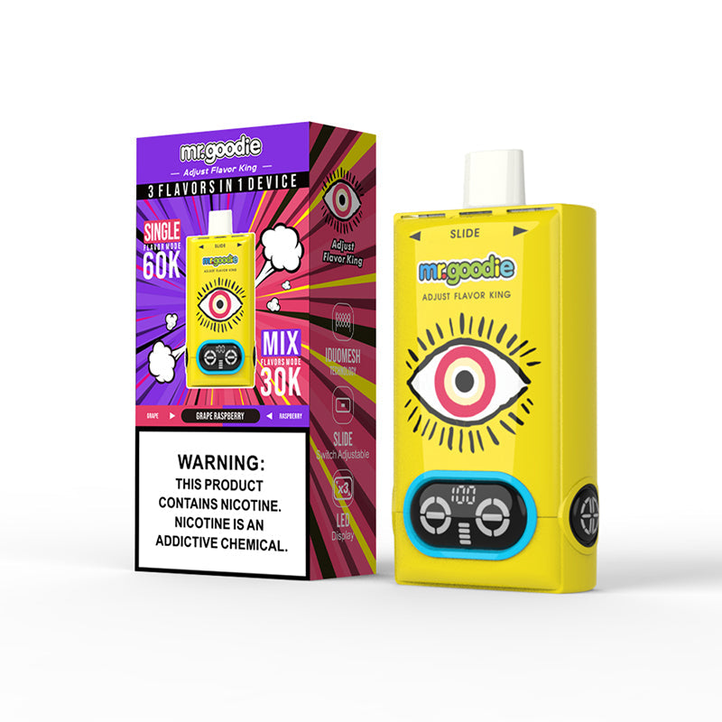 Mr.Goodie Adjust Flavor King 60000 Puffs 3 in 1 Flavors Disposable Vape Wholesale - VZVAPE