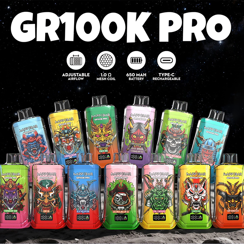 EU Warehouse HAPP BAR GR PRO 100K  Puffs Disposable Vape Wholesale - [VzVape.com]