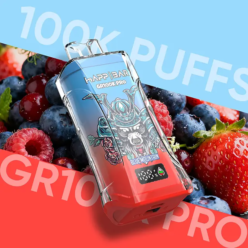 EU Warehouse HAPP BAR GR PRO 100K  Puffs Disposable Vape Wholesale - [VzVape.com]