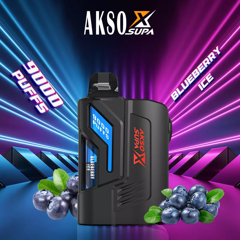 HCigar AKSO SUPAX 9000 Puffs Pod Device Vape Wholesale - VZVAPE