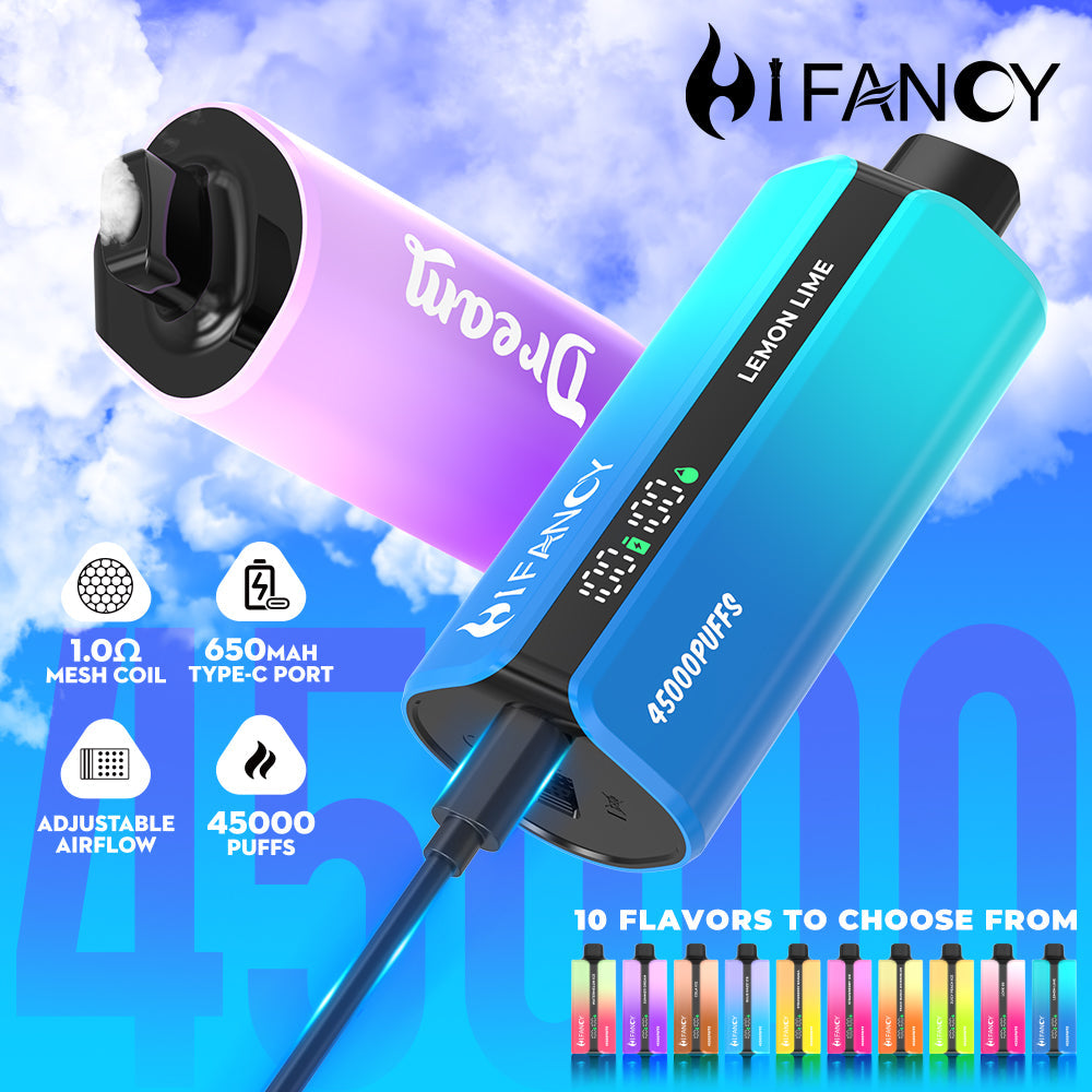 EU Warehouse HIFANCY DREAM 45000 Puffs Disposable Vape Wholesale - VZVAPE