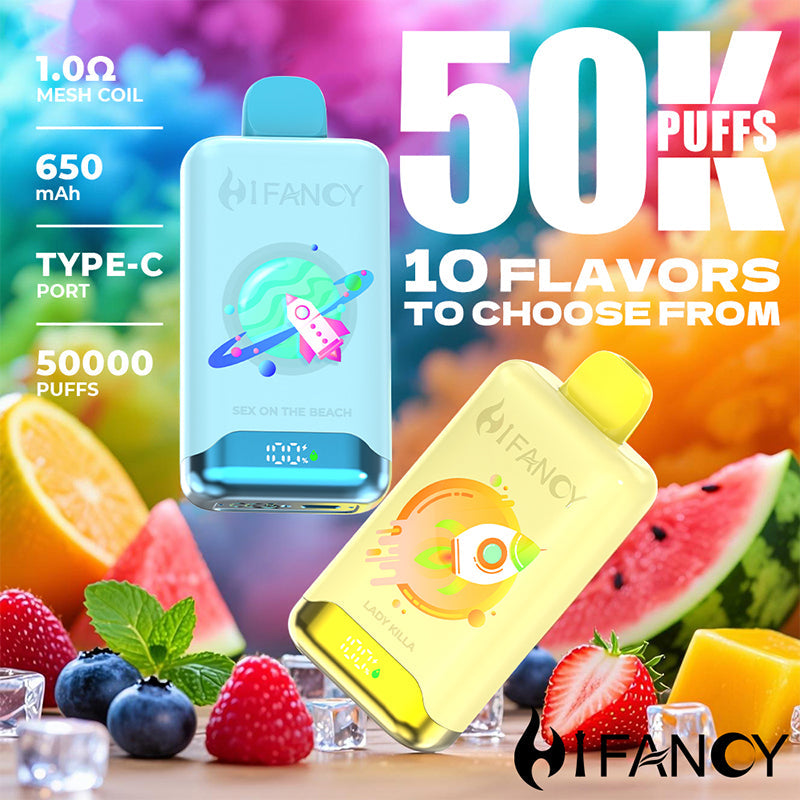 EU Warehouse HIFANCY SPACE 50000 Puffs Disposable Vape Wholesale - [VzVape.com]