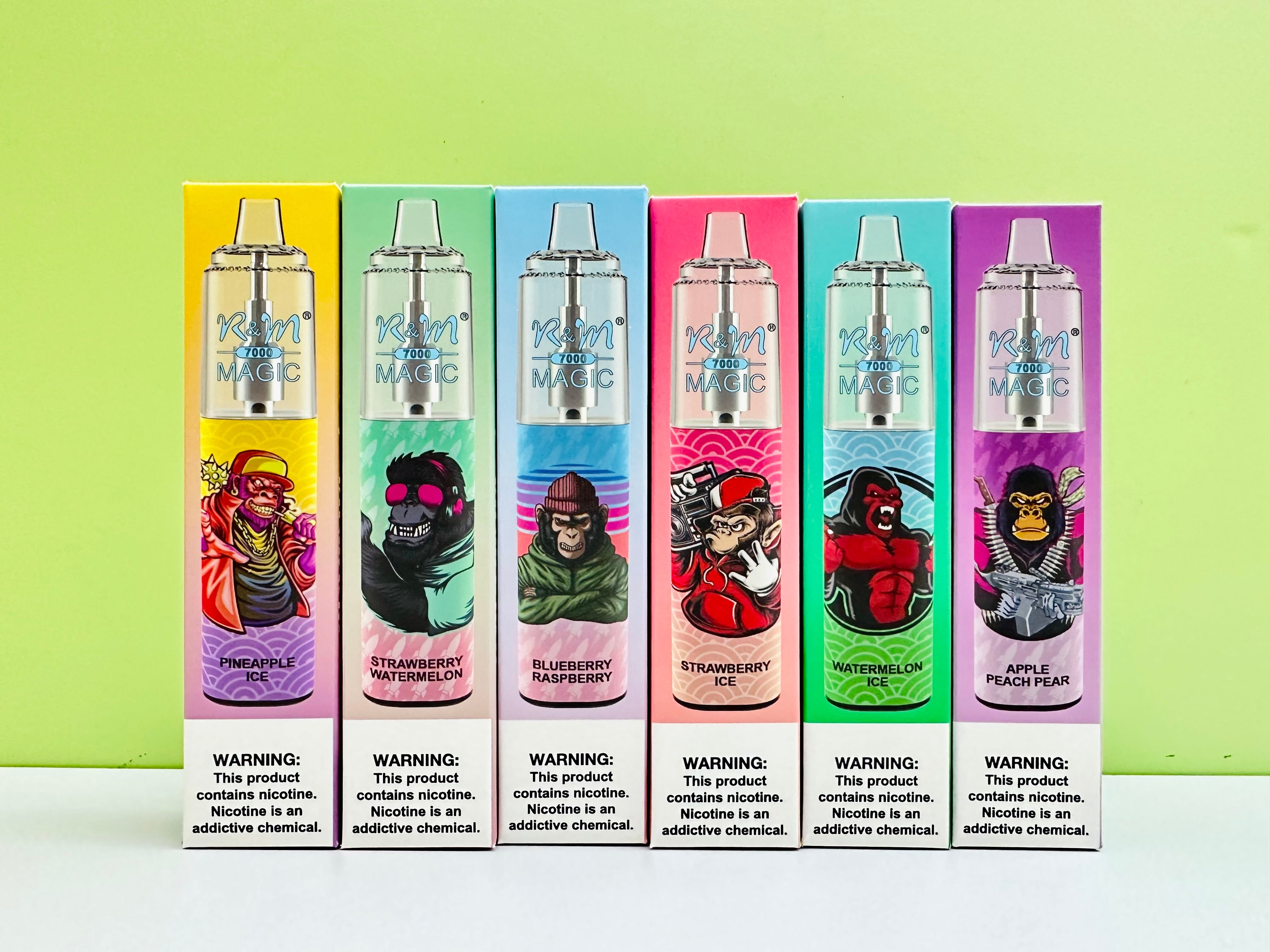 R&M MAGIC 7000 Puffs Disposable Vape Wholesale - VZVAPE