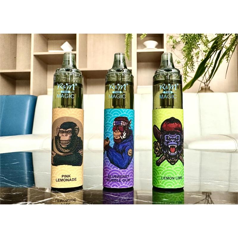 R&M MAGIC 7000 Puffs Disposable Vape Wholesale - VZVAPE