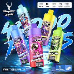 EU Warehouse Stagbar King 40000 Puffs Disposable Vape Wholesale - Vapz Vape Wholesale