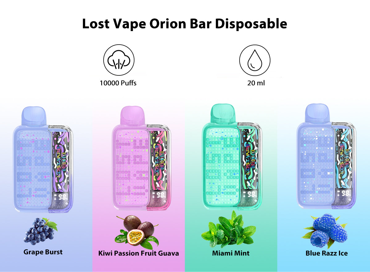 Lost Vape Orion Bar 10000 Puffs Disposable Vape Wholesale - VZVAPE