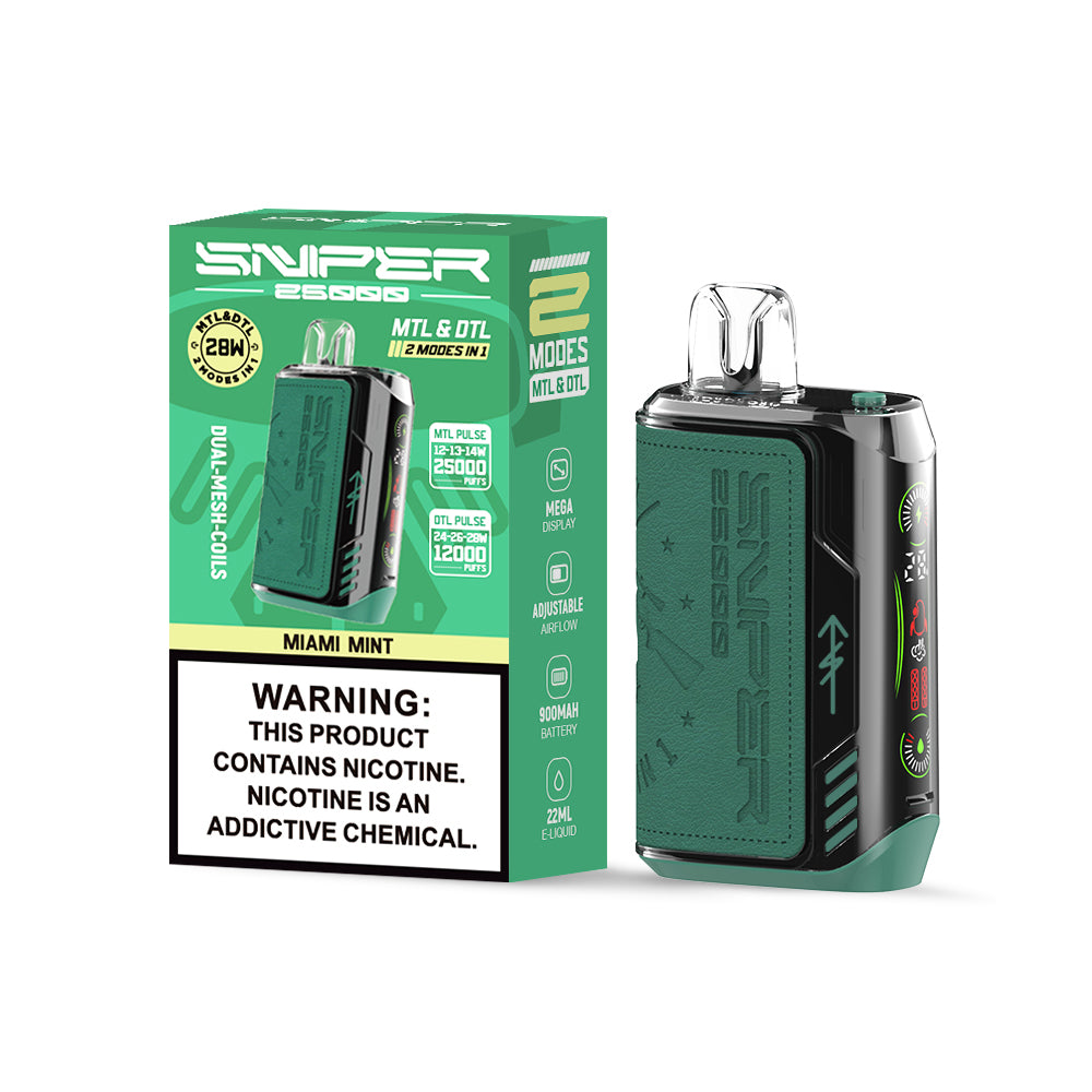 VAPMOD Sniper 25000 Puffs Disposable Vape Wholesale - Vapz Vape Wholesale