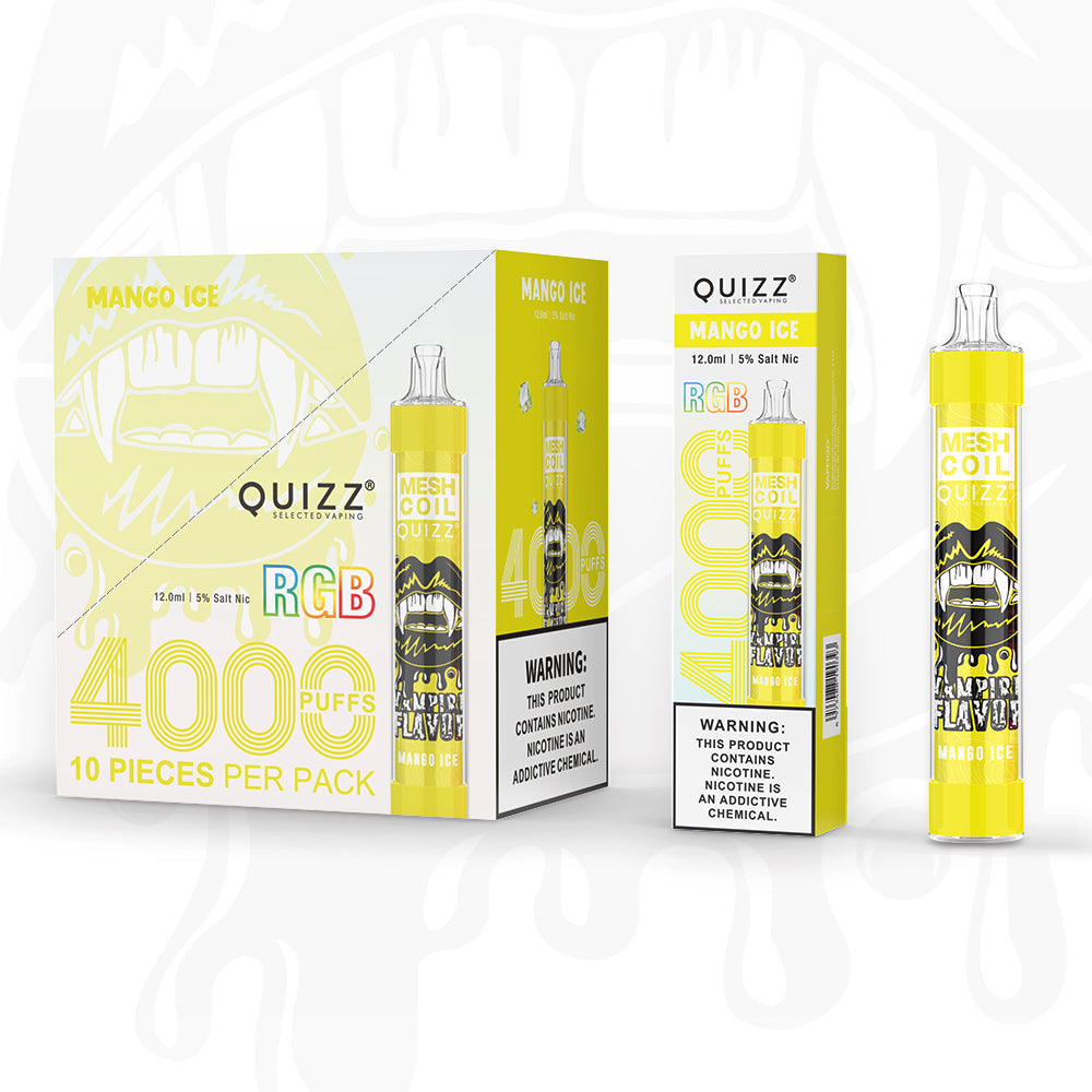 QUIZZ VAPMOD QD30Plus 4000Puffs Disposable Vape Wholesale - [VzVape.com]