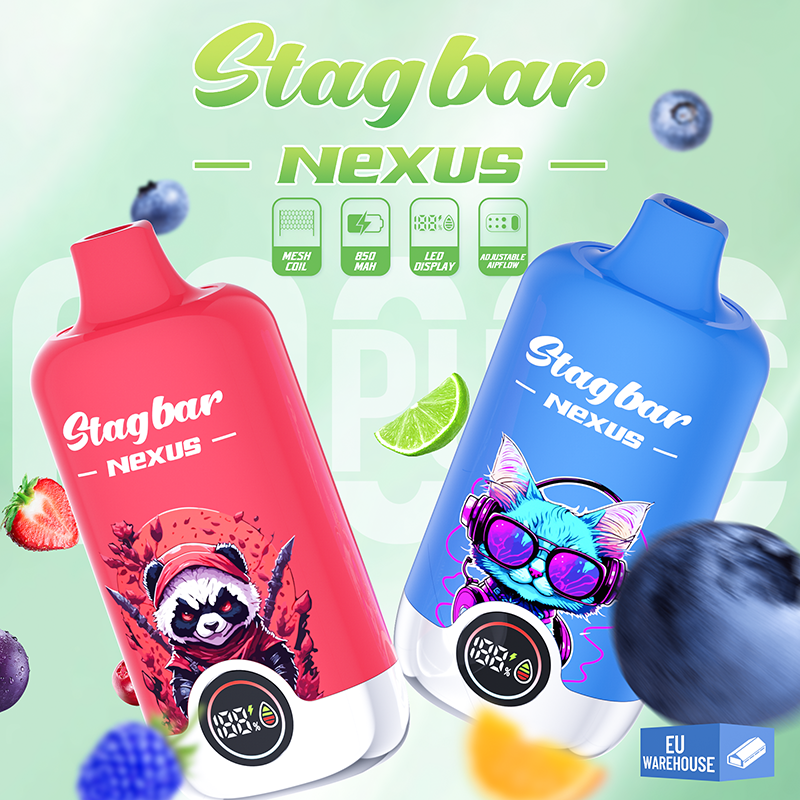 EU Warehouse Stagbar NEXUS 60000 Puffs Disposable Vape Wholesale - [VzVape.com]